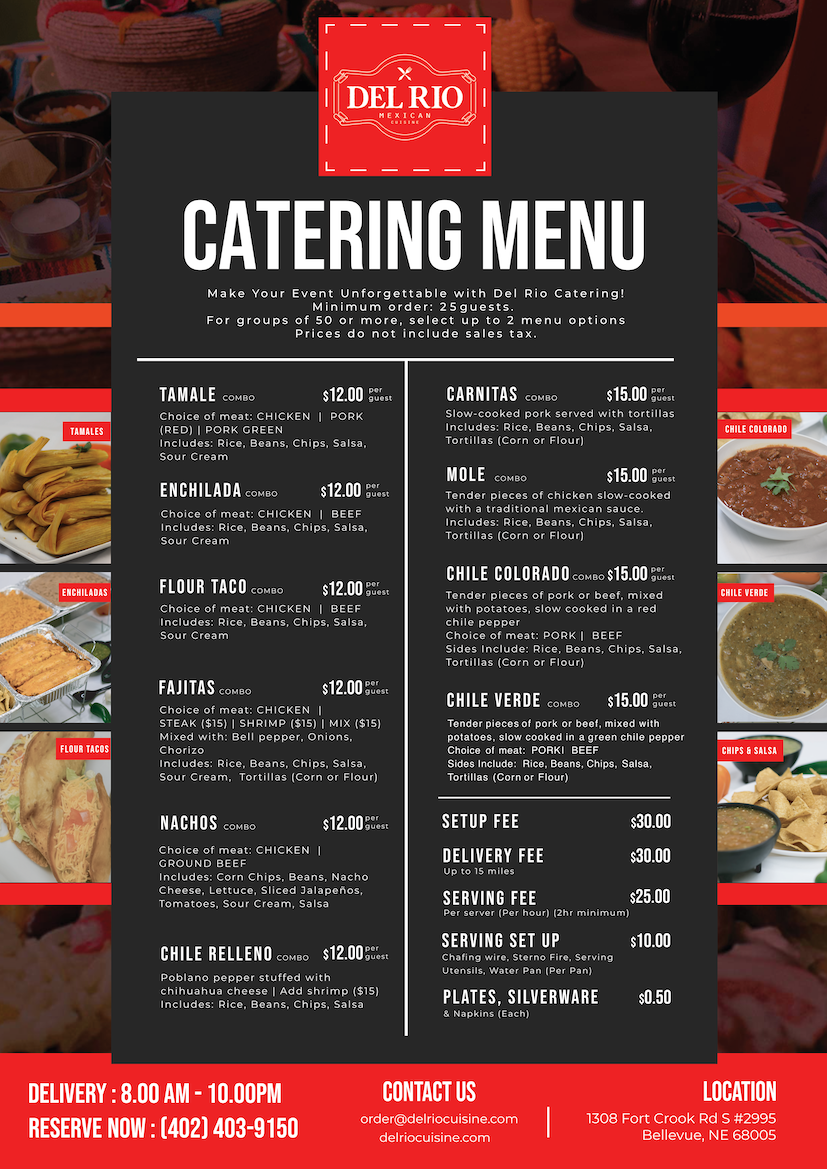 Catering Menu